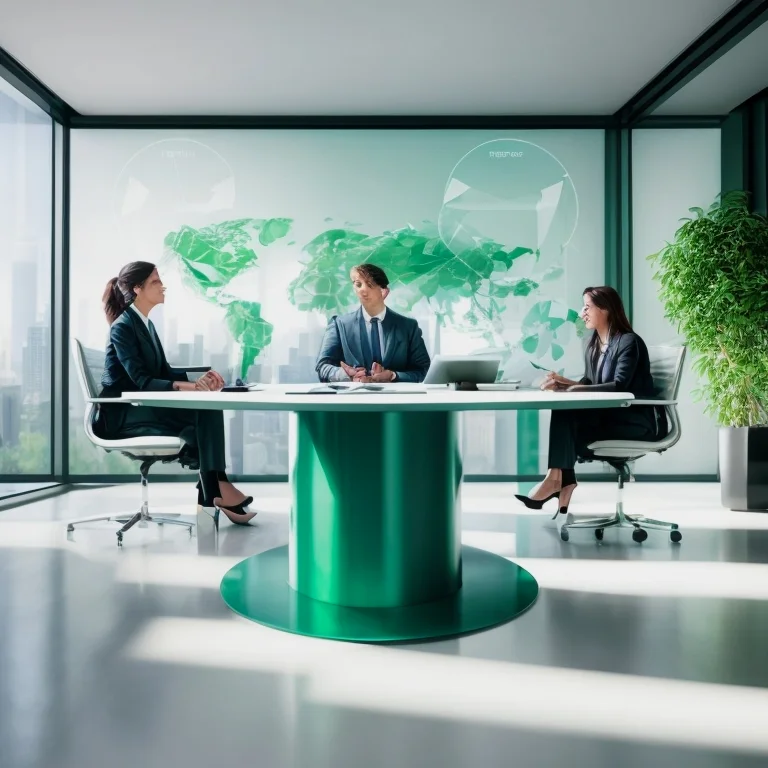 Portrait of John Doe speaking at a leadership forum